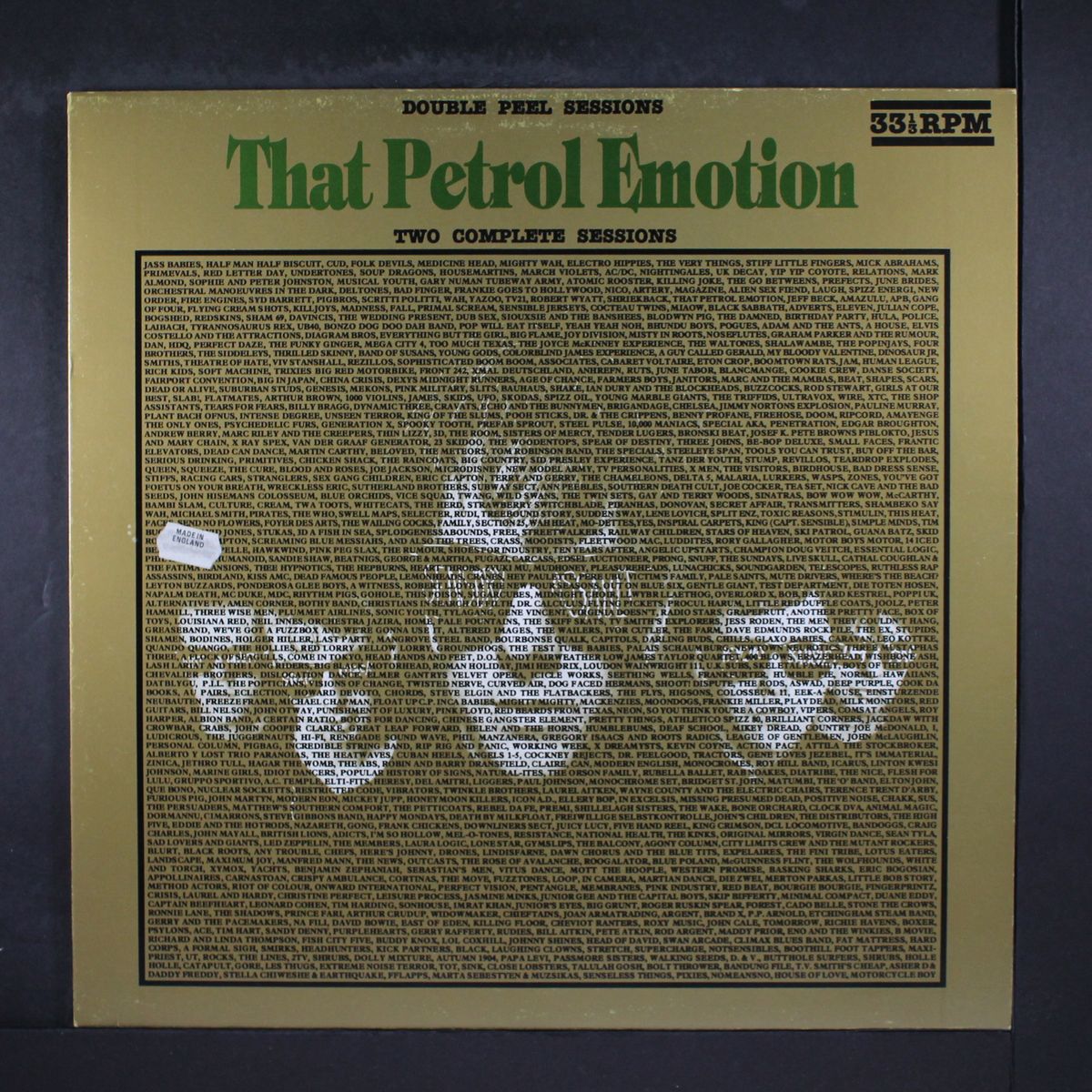 double peel sessions by THAT PETROL EMOTION