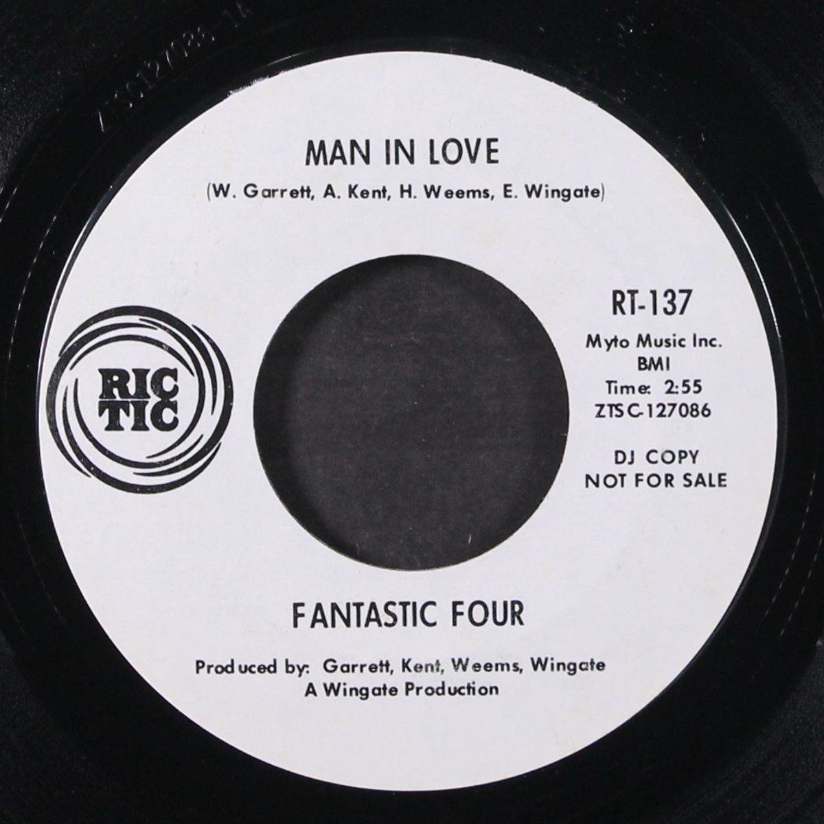 man in love / no love like your love by FANTASTIC FOUR