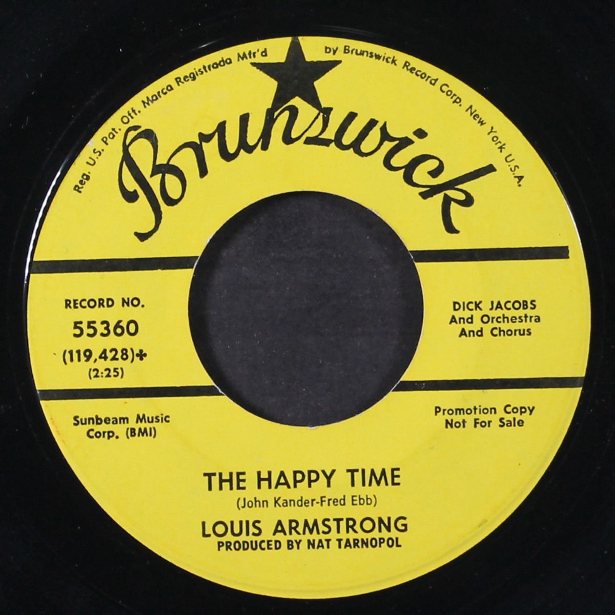 the happy time by LOUIS ARMSTRONG