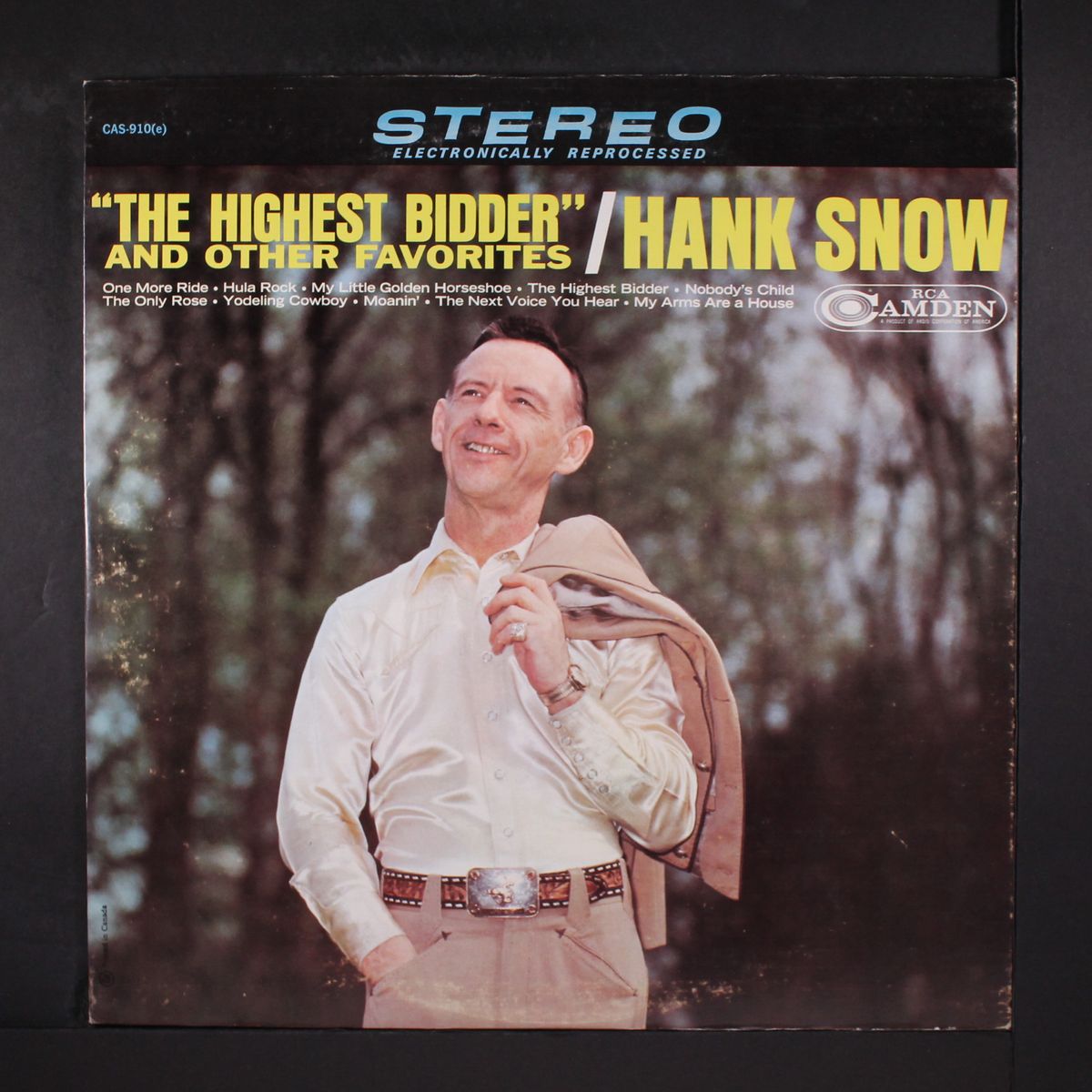 the highest bidder by HANK SNOW