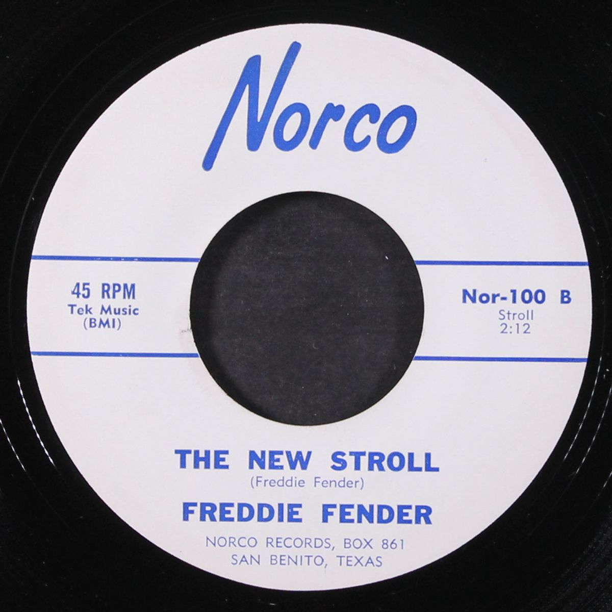love's light is an ember / the new stroll by FREDDIE FENDER