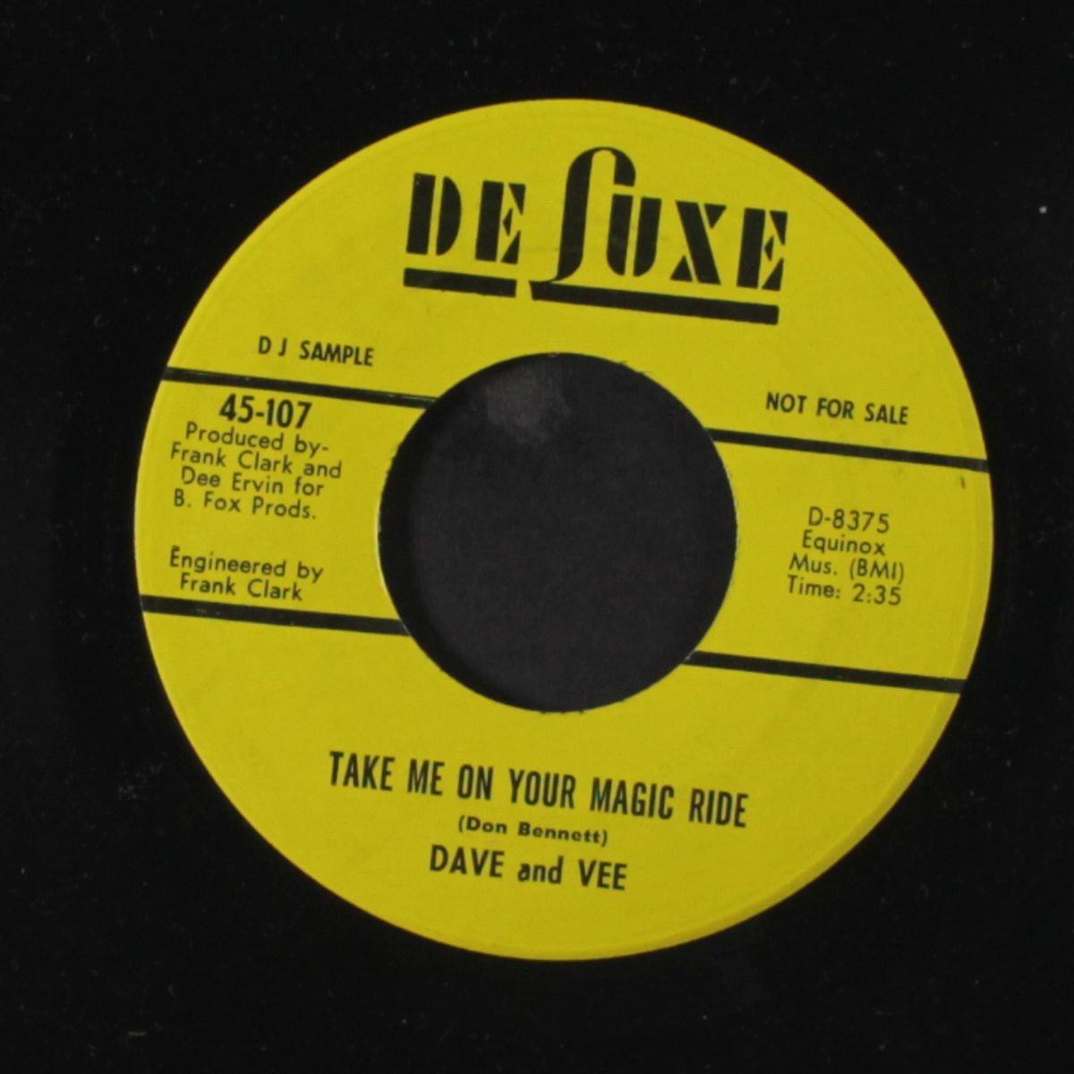 take me on your magic ride by DAVE & VEE