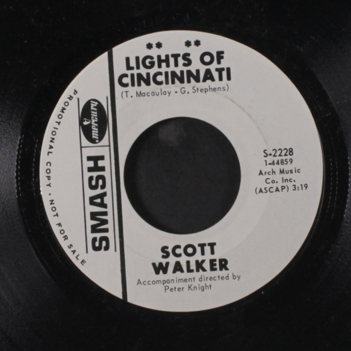 two weeks since you've gone / lights of cincinnati by SCOTT WALKER