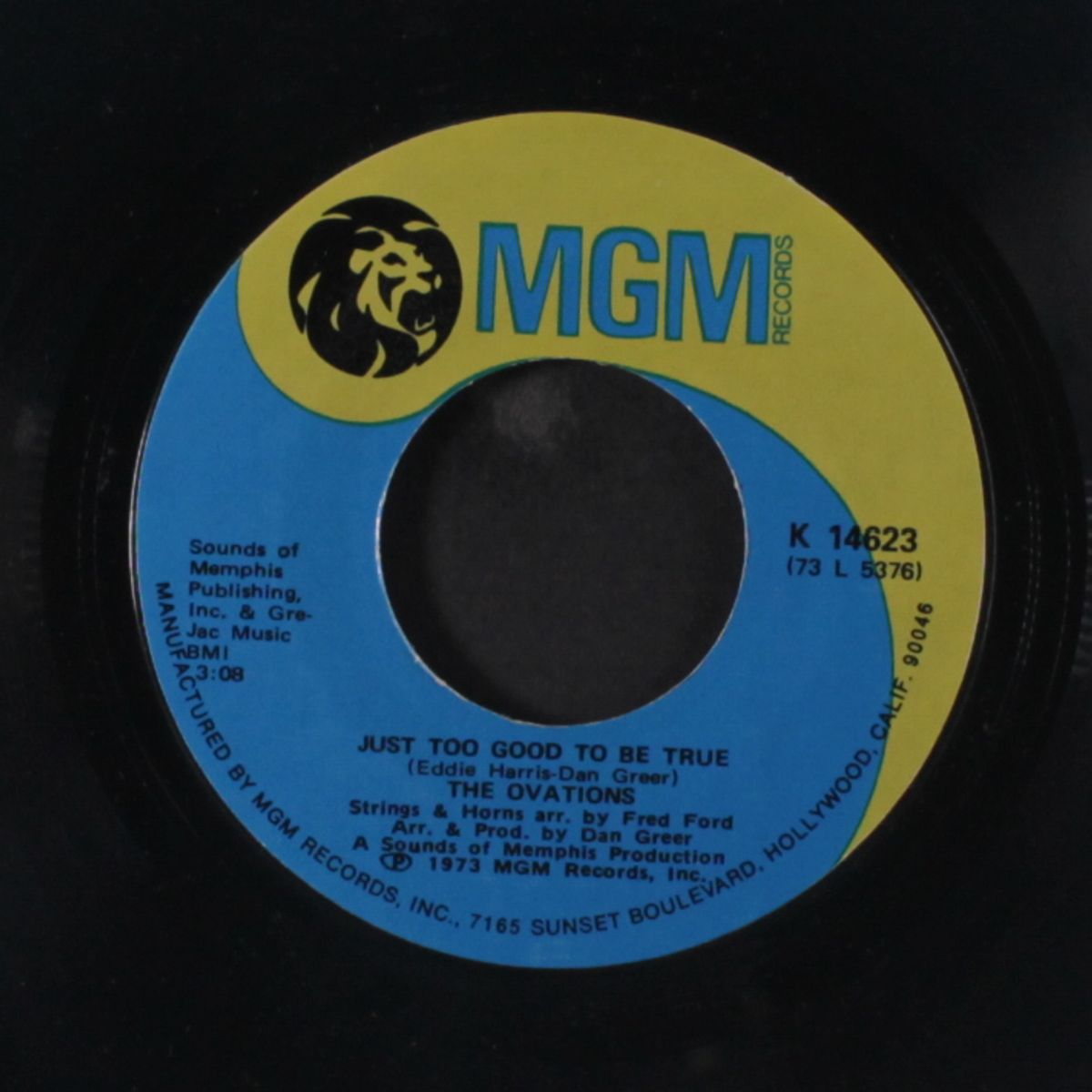 having a party (medley) / just too good to be true by OVATIONS