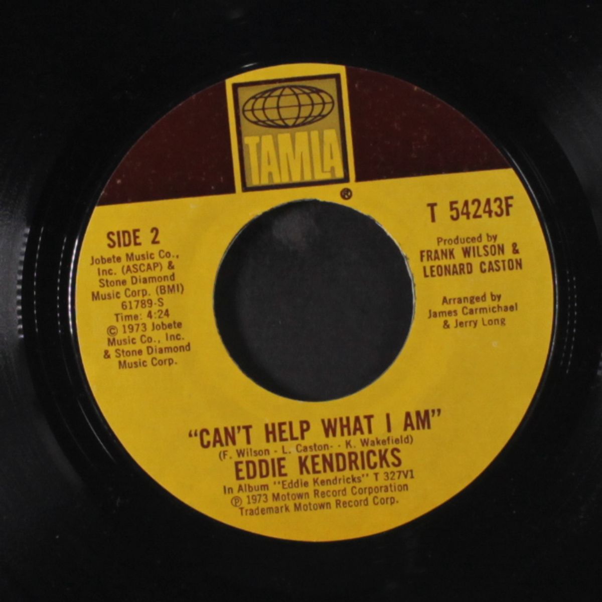 boogie down / can't help what i am by EDDIE KENDRICKS