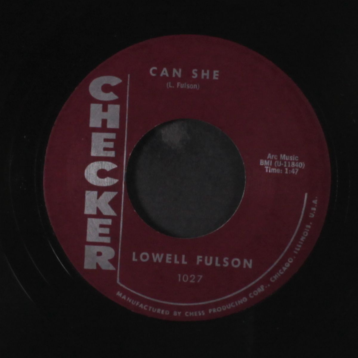 shed no tears / can she by LOWELL FULSON