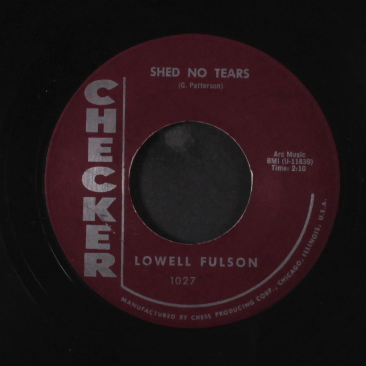 shed no tears / can she by LOWELL FULSON