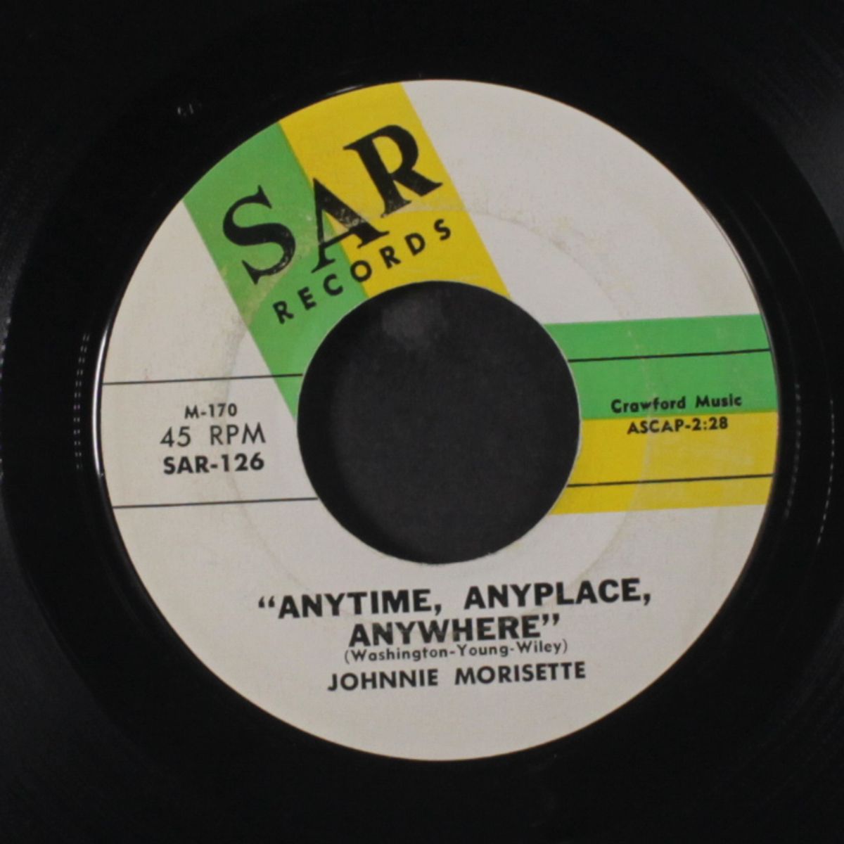 meet me at the twistin' place / anytime, anyplace, anywhere by JOHNNY MORISETTE
