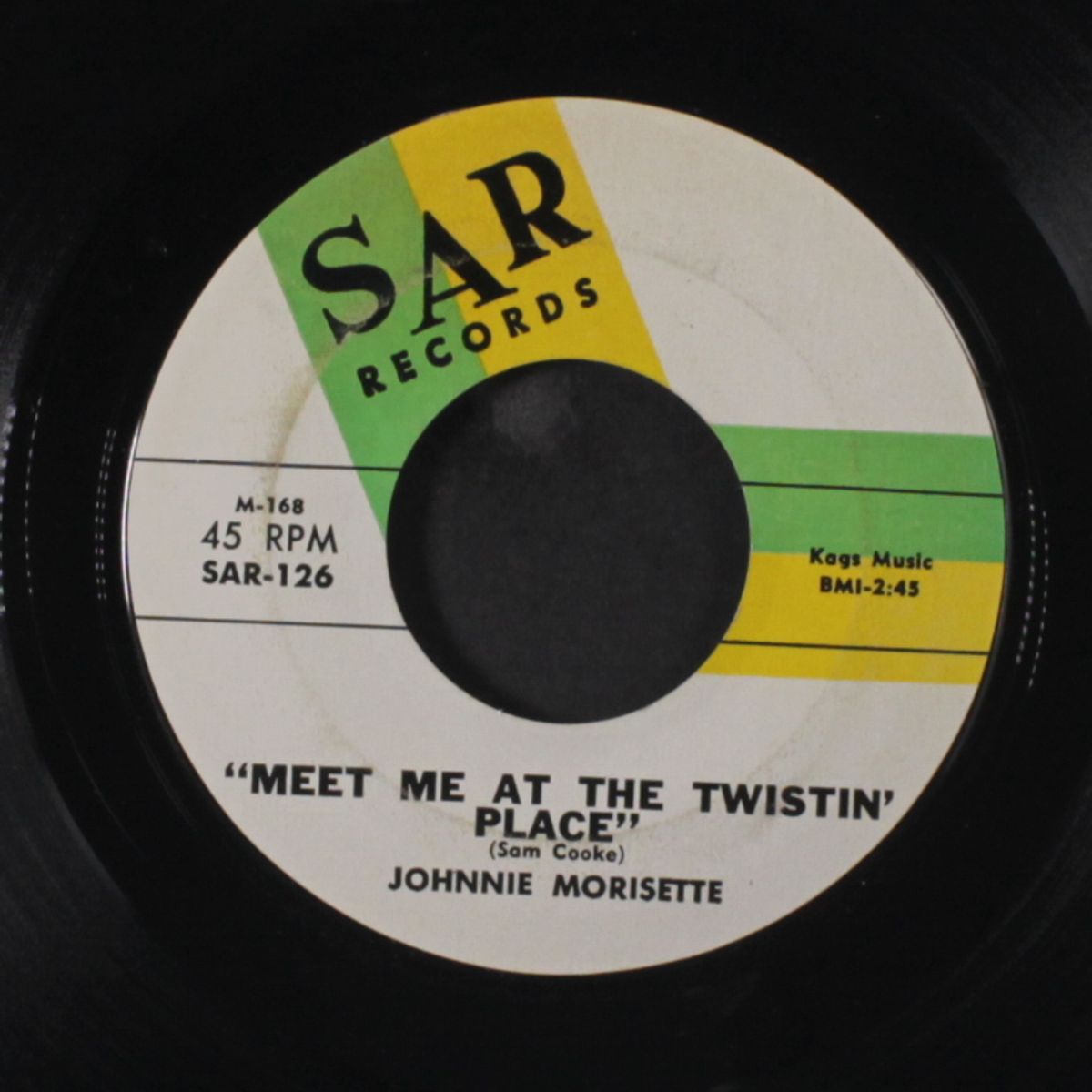 meet me at the twistin' place / anytime, anyplace, anywhere by JOHNNY MORISETTE