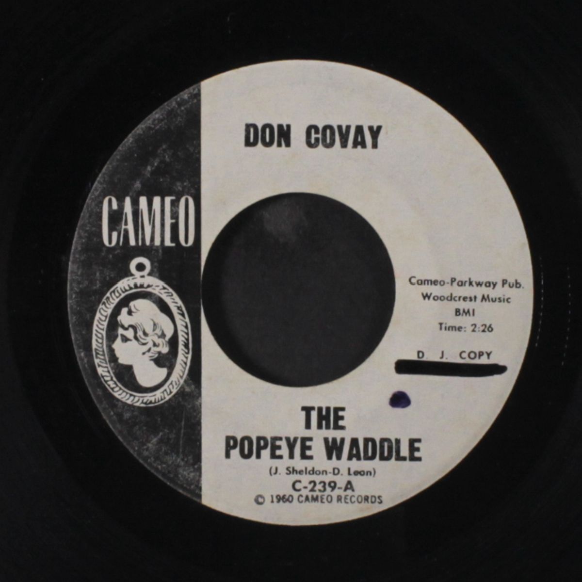 the popeye waddle / one little boy had money by DON COVAY