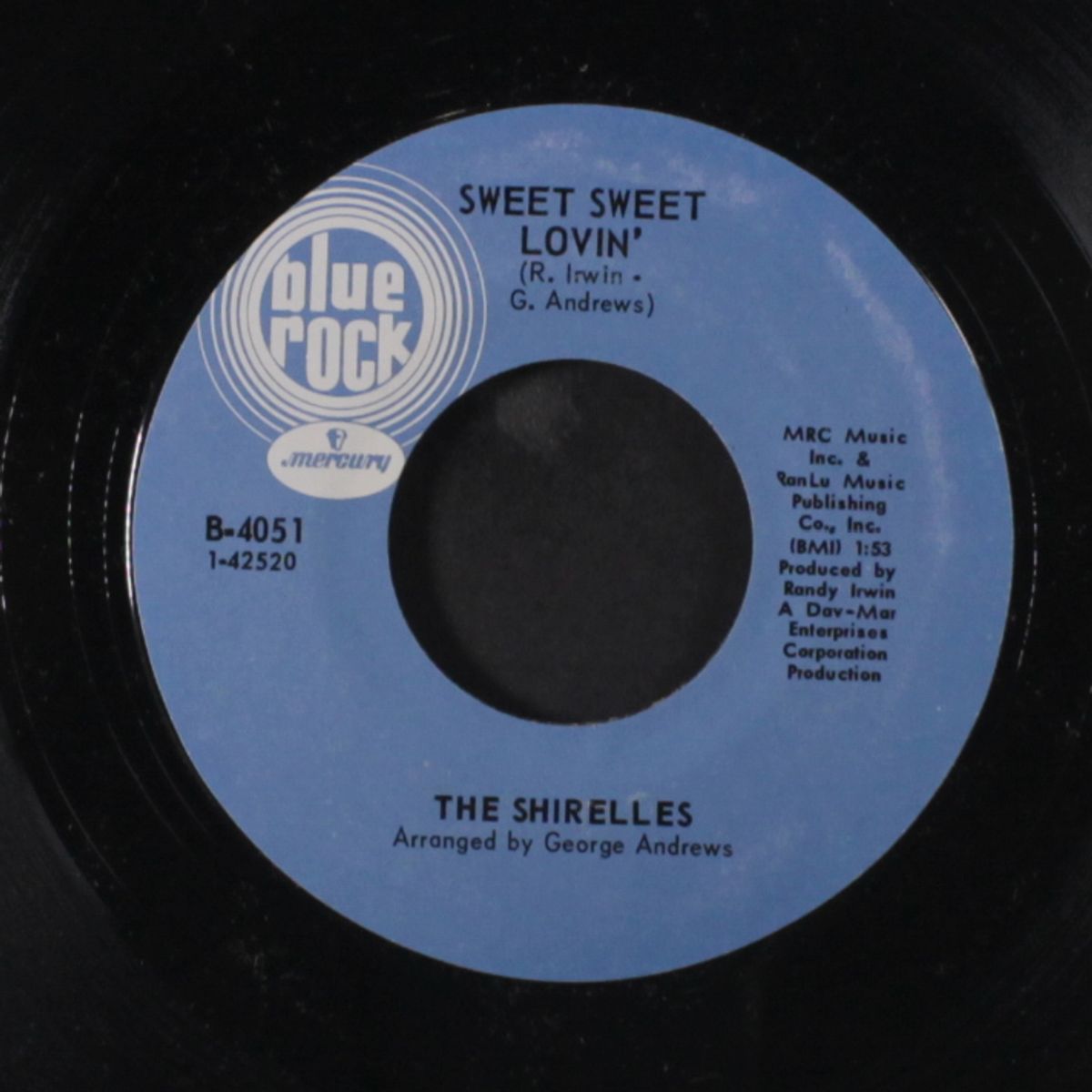 sweet sweet lovin' / don't mess with cupid by SHIRELLES