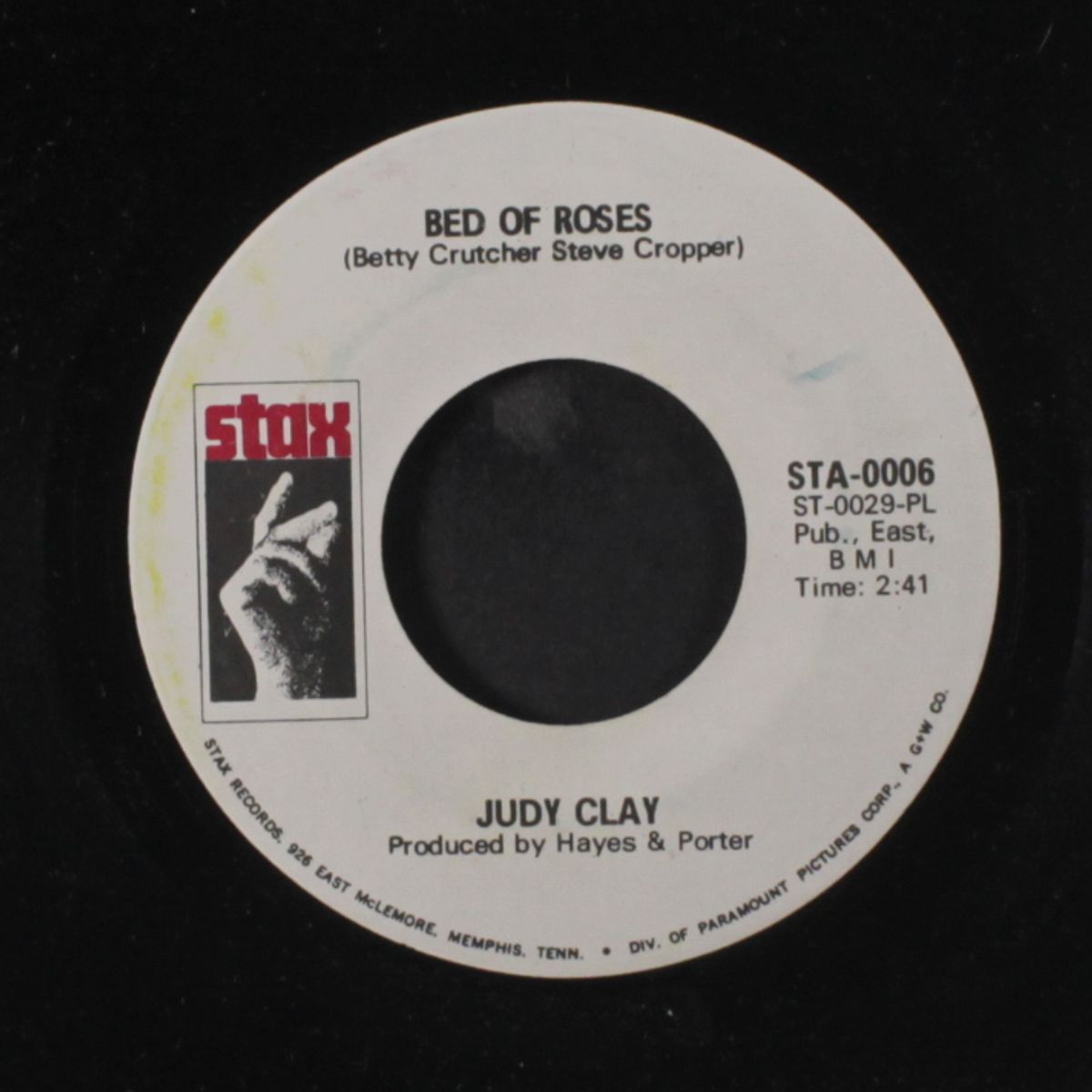 bed of roses / remove these clouds by JUDY CLAY