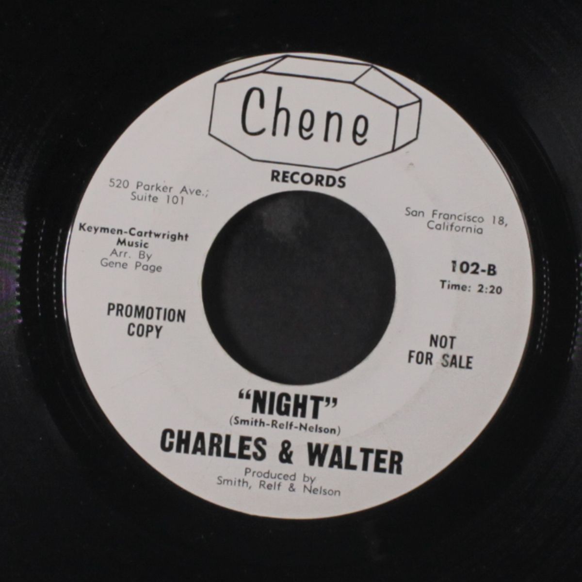 night / kissin and huggin by CHARLES & WALTER