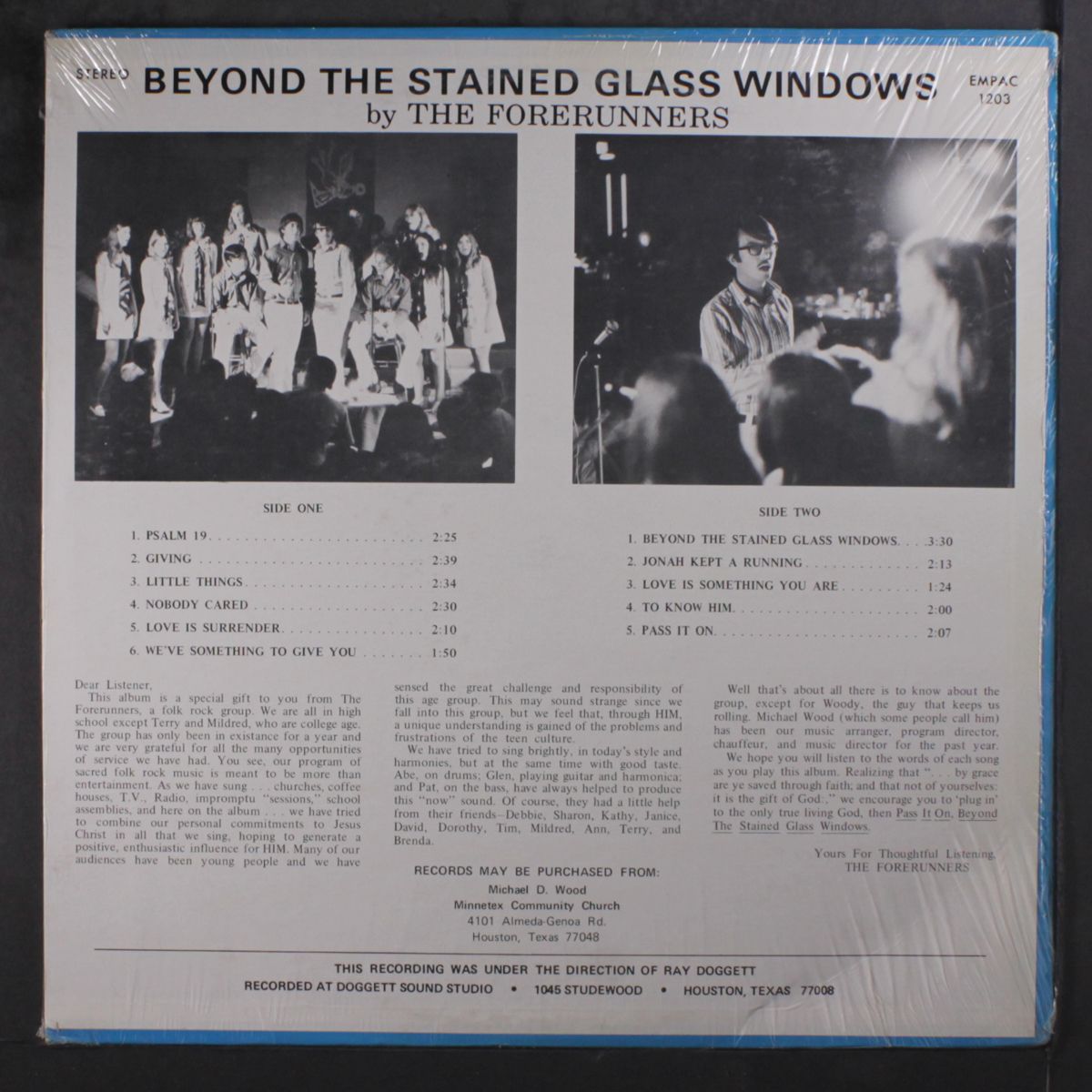 beyond the stained glass windows by FORERUNNERS