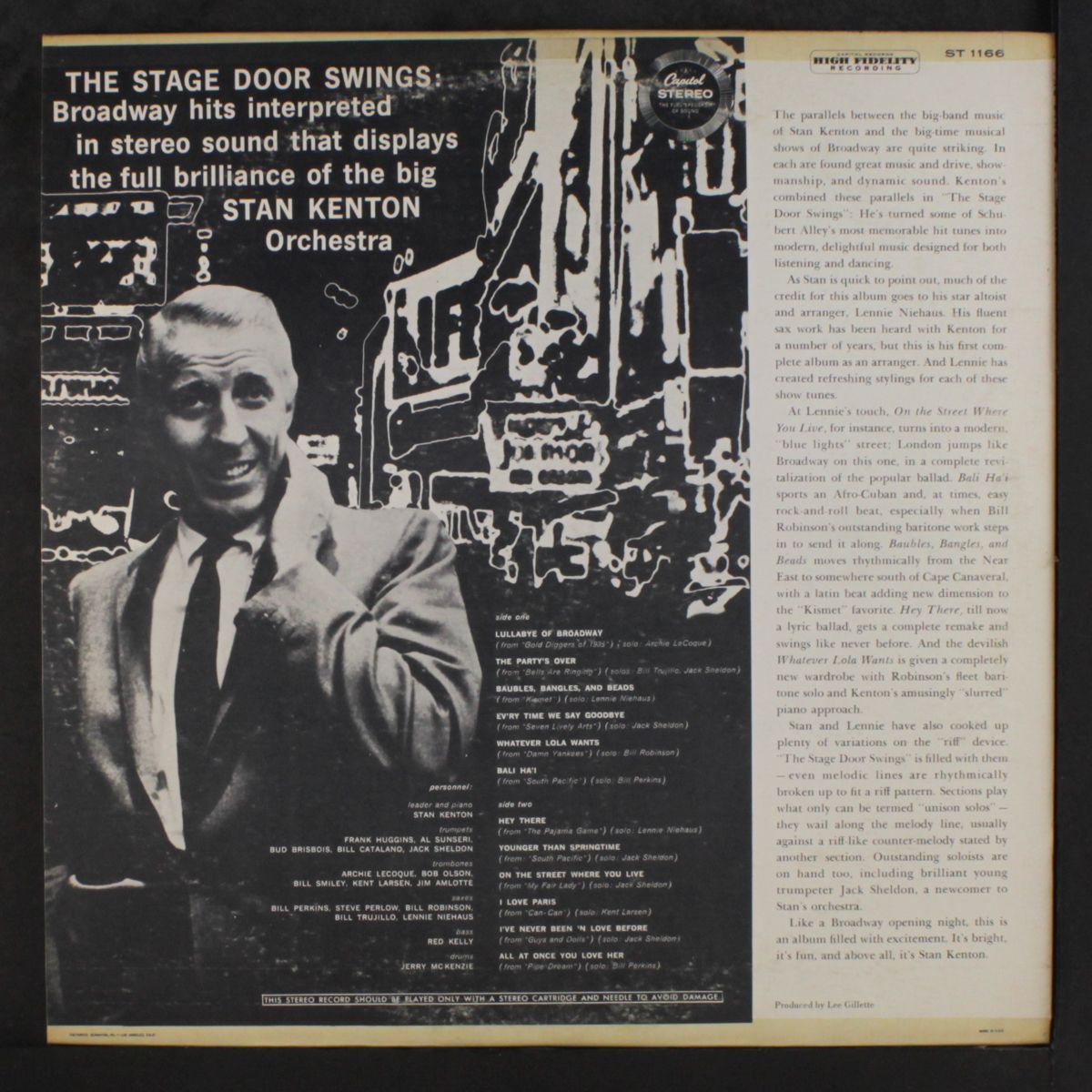 the stage door swings by STAN KENTON