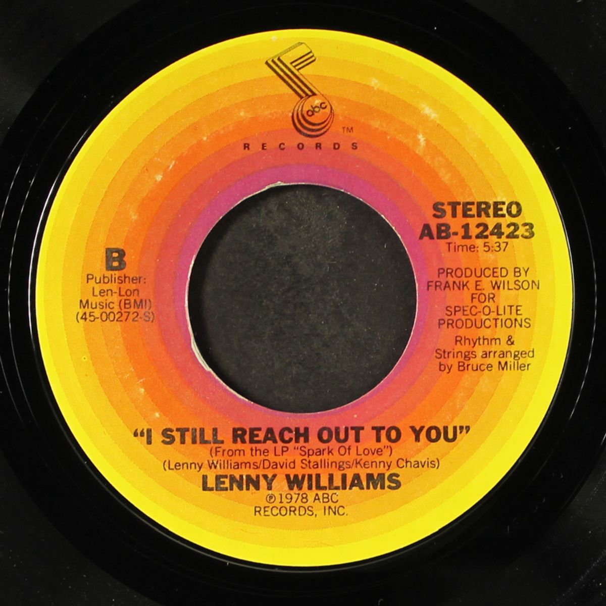 midnight girl / i still reach out to you by LENNY WILLIAMS