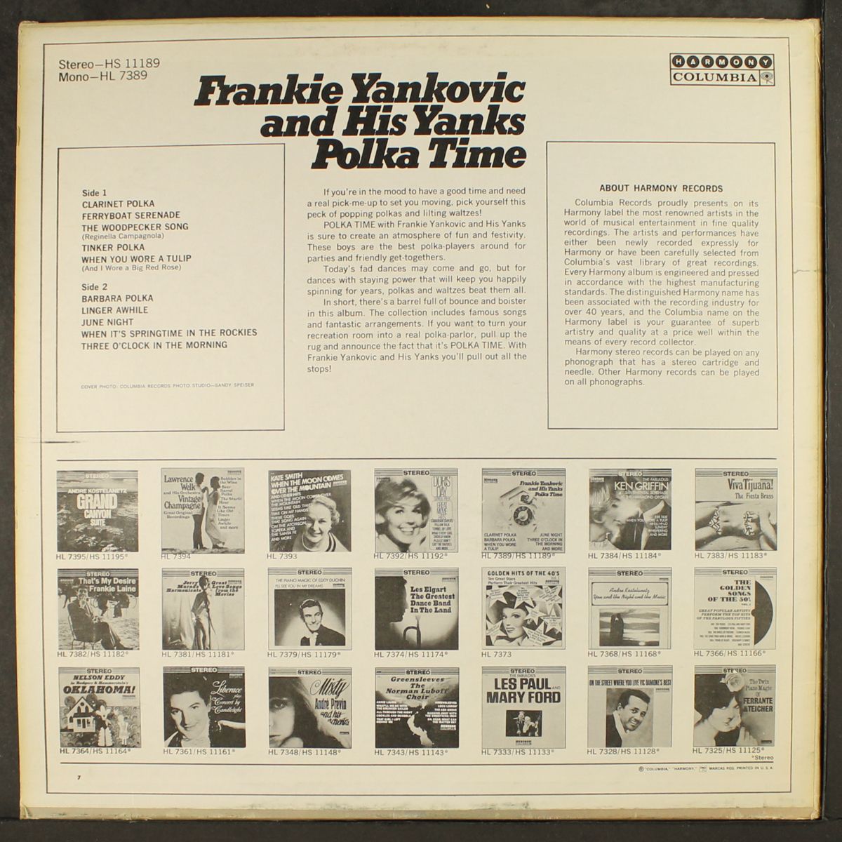 polka time by FRANKIE YANKOVIC