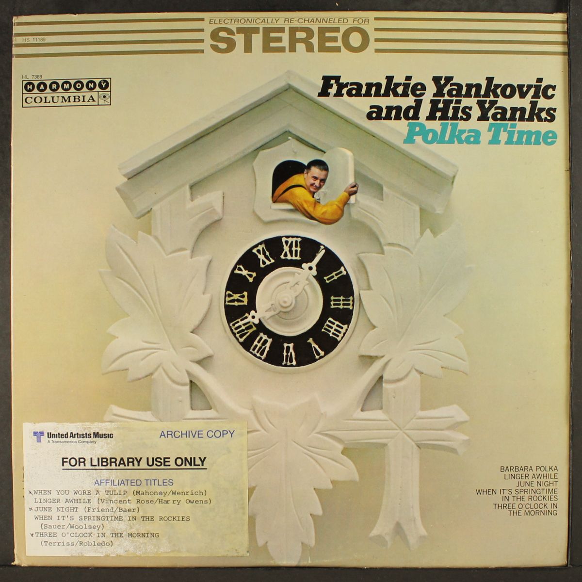 polka time by FRANKIE YANKOVIC