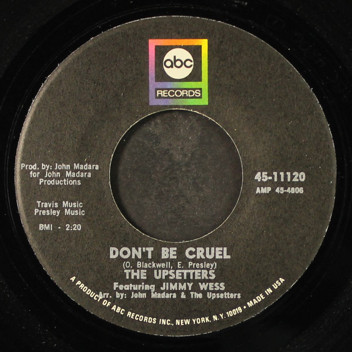 down home / don't be cruel by UPSETTERS