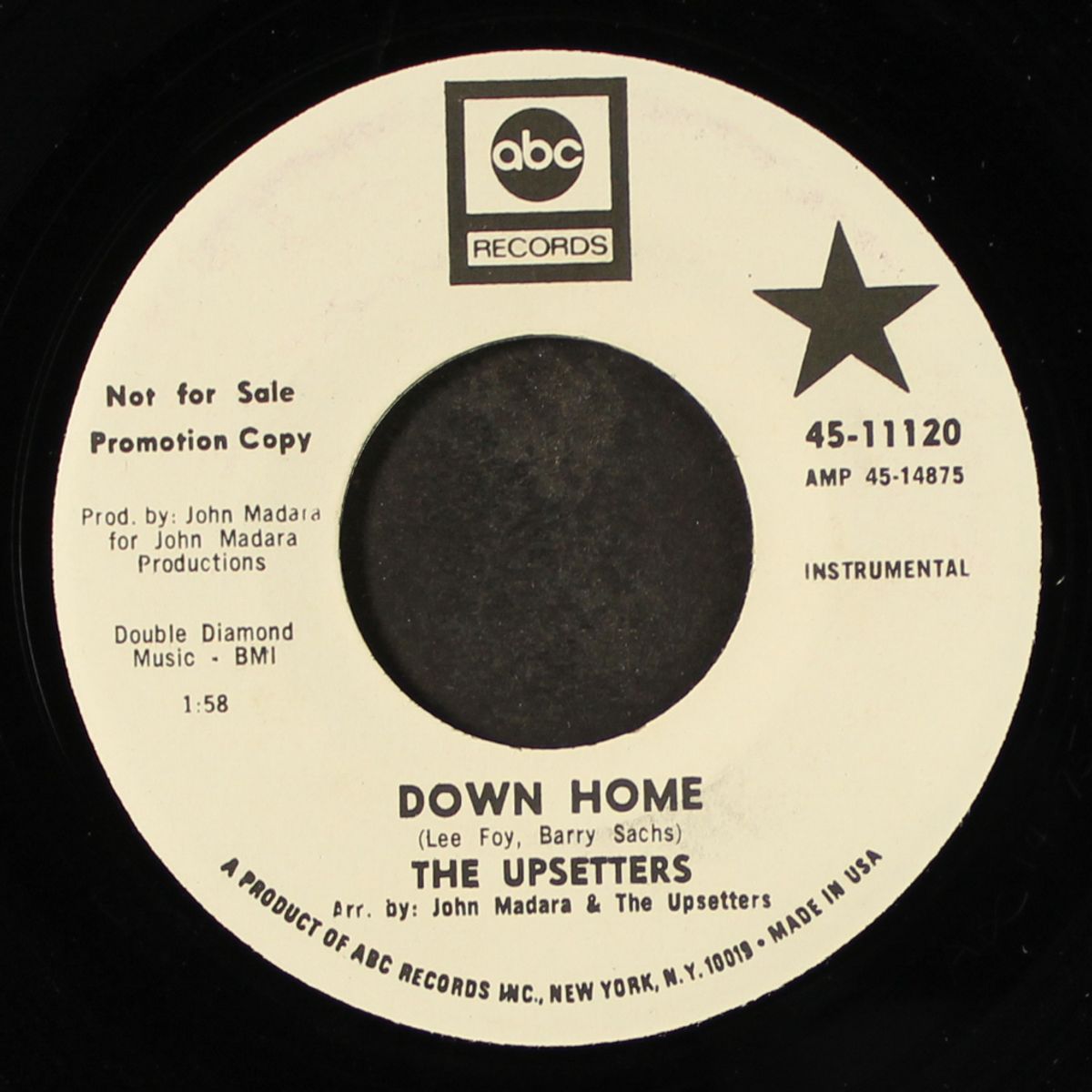 down home / don't be cruel by UPSETTERS