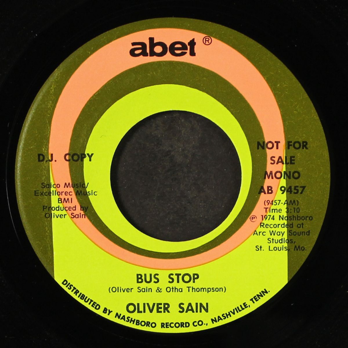bus stop / nighttime by OLIVER SAIN