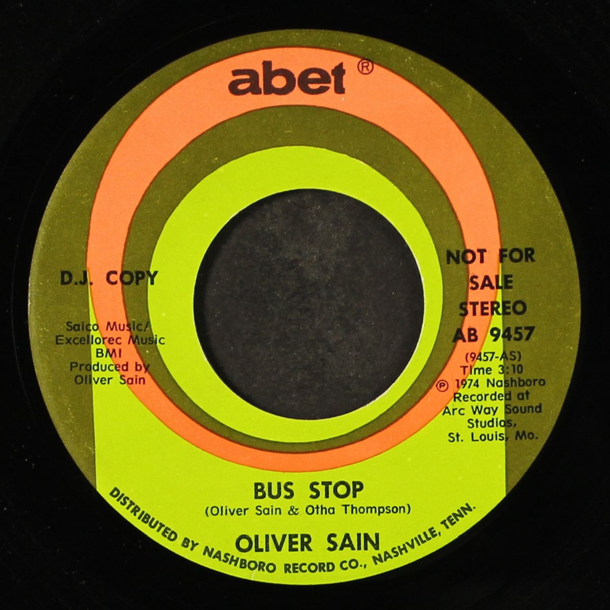 bus stop / nighttime by OLIVER SAIN