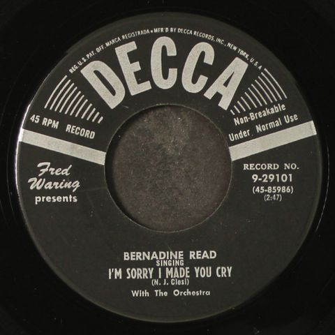 BERNADINE READ