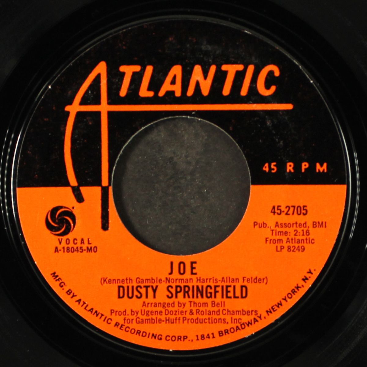 silly, silly, fool / joe by DUSTY SPRINGFIELD