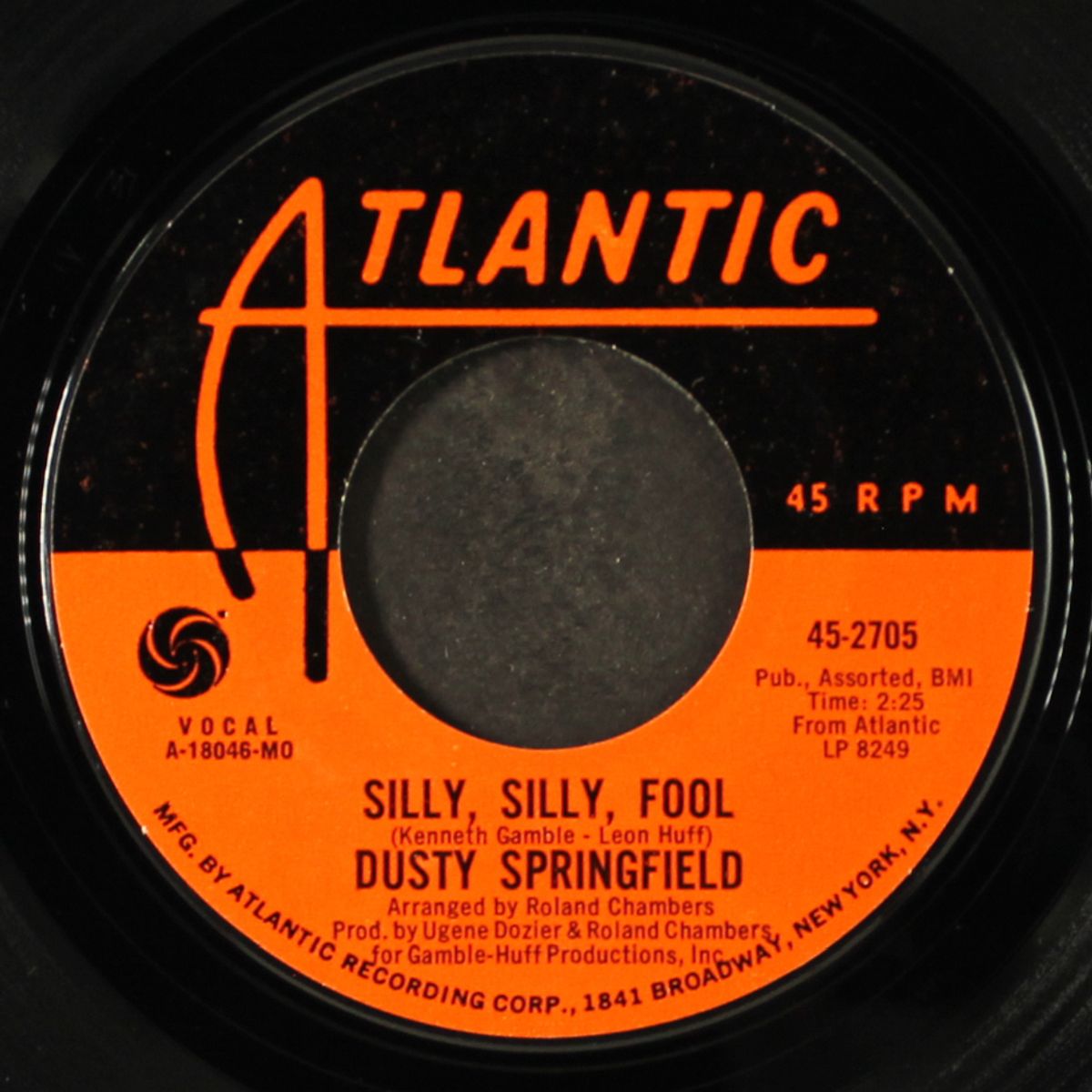 silly, silly, fool / joe by DUSTY SPRINGFIELD