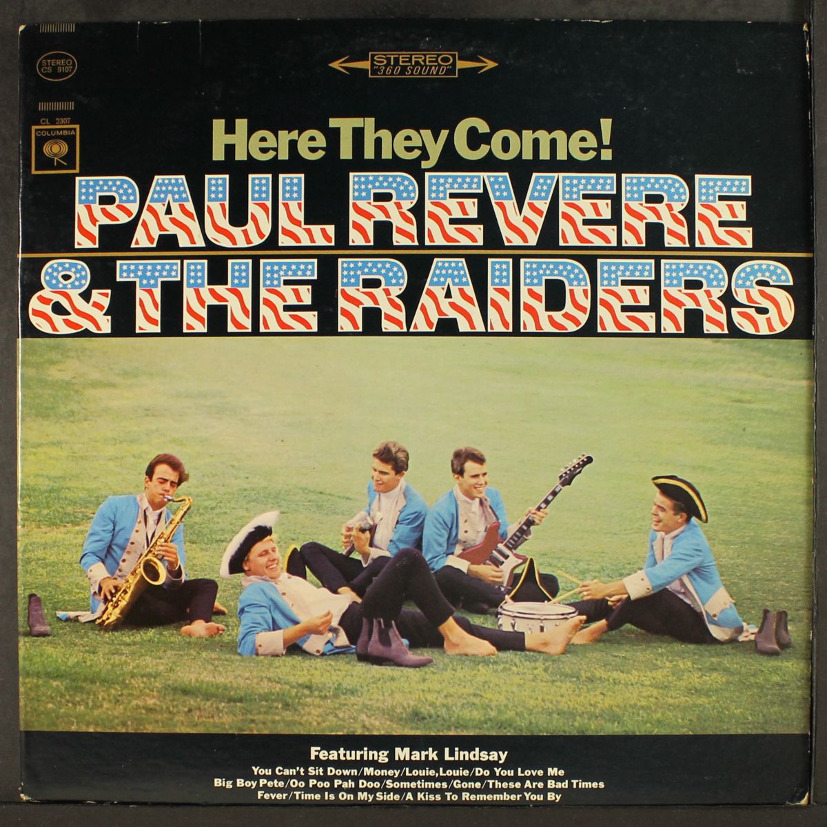 here they come! by PAUL REVERE & RAIDERS