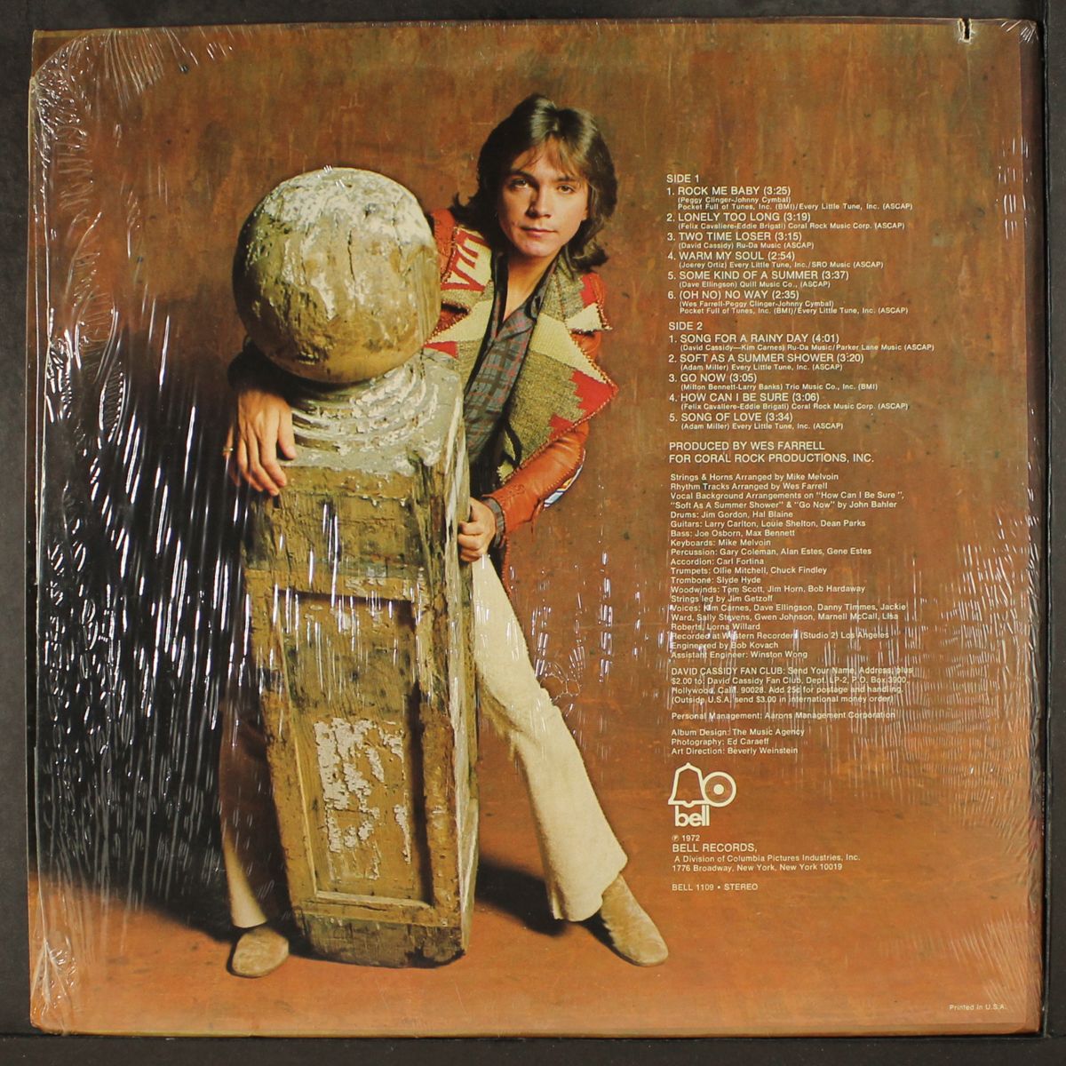 rock me baby by DAVID CASSIDY