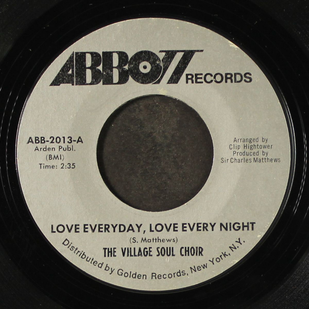 love everyday, love every night / it's love i feel inside by VILLAGE SOUL CHOIR
