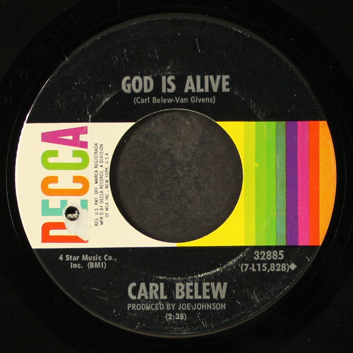 bus 22 / god is alive by CARL BELEW