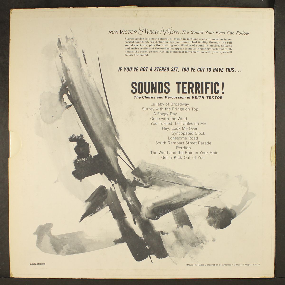 sounds terrific! by KEITH TEXTOR