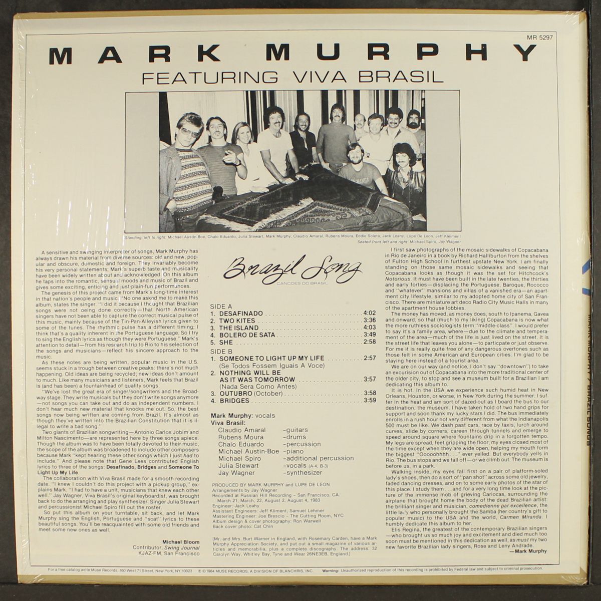 brazil song by MARK MURPHY