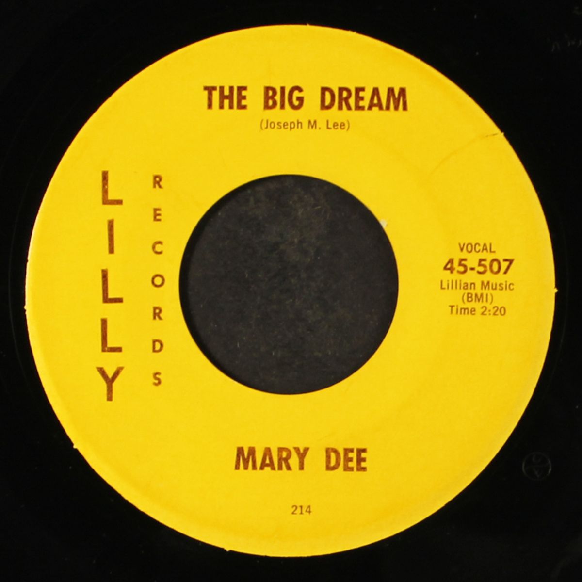 welcome home / the big dream by MARY DEE