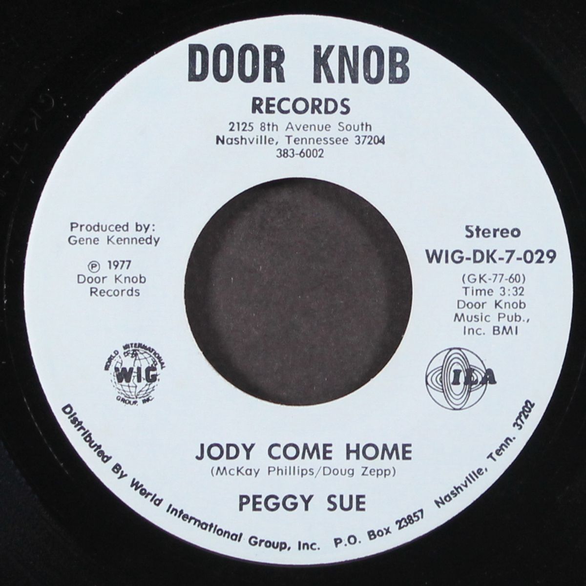i just came in here / jody come home by PEGGY SUE