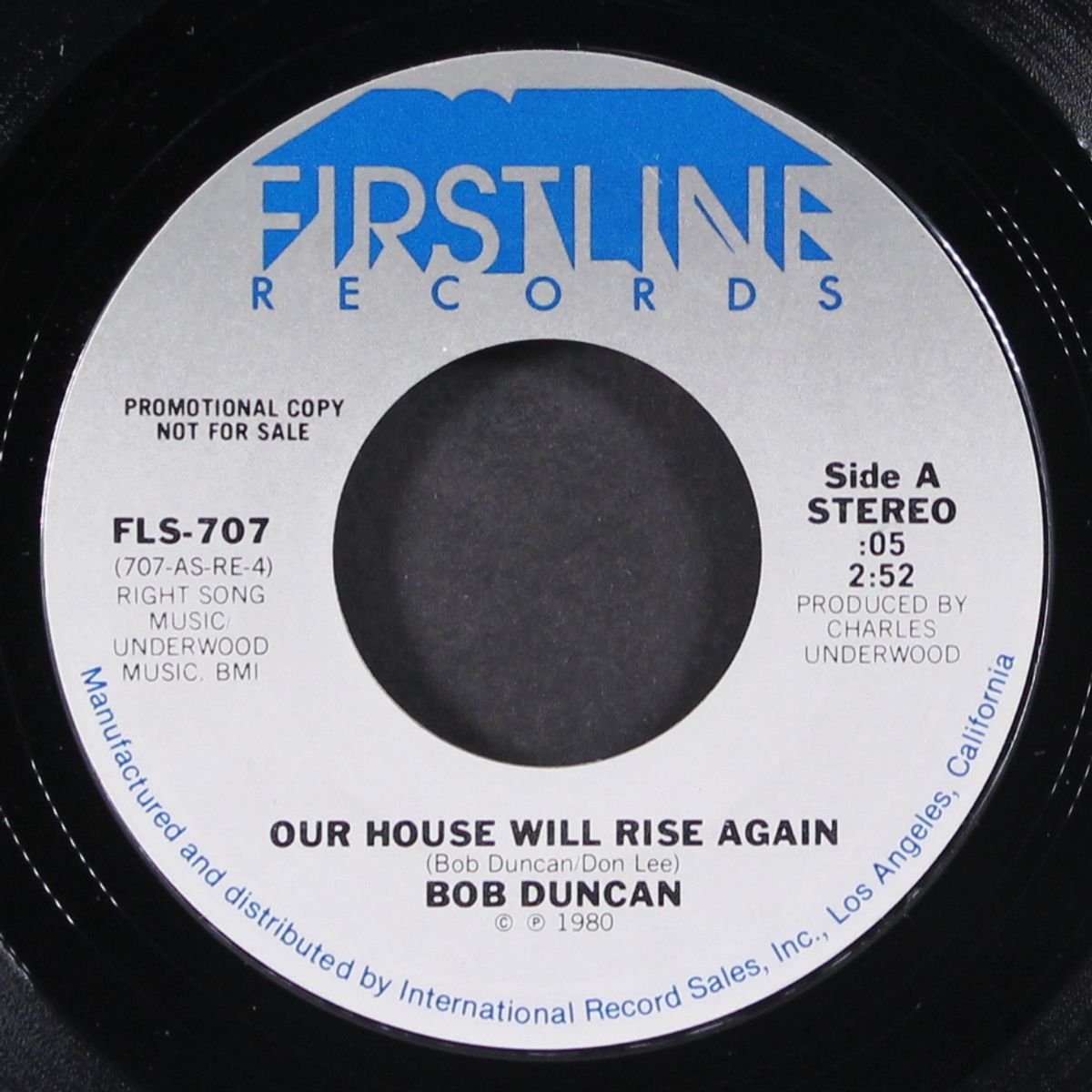 our house will rise again by BOB DUNCAN