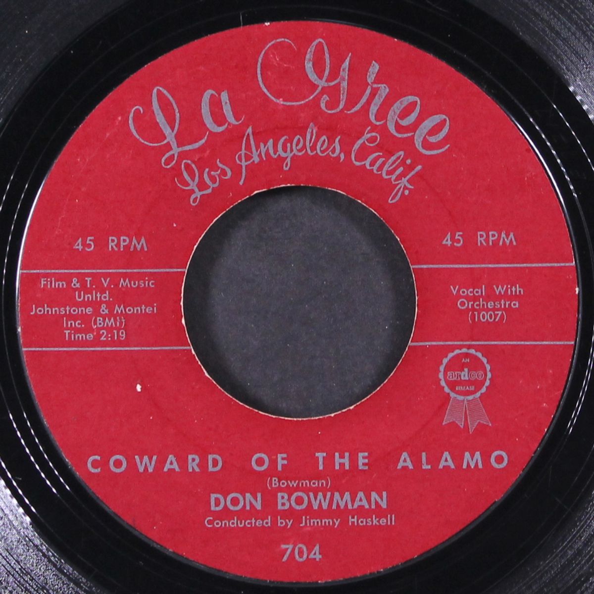 coward of the alamo / tv commercials by DON BOWMAN