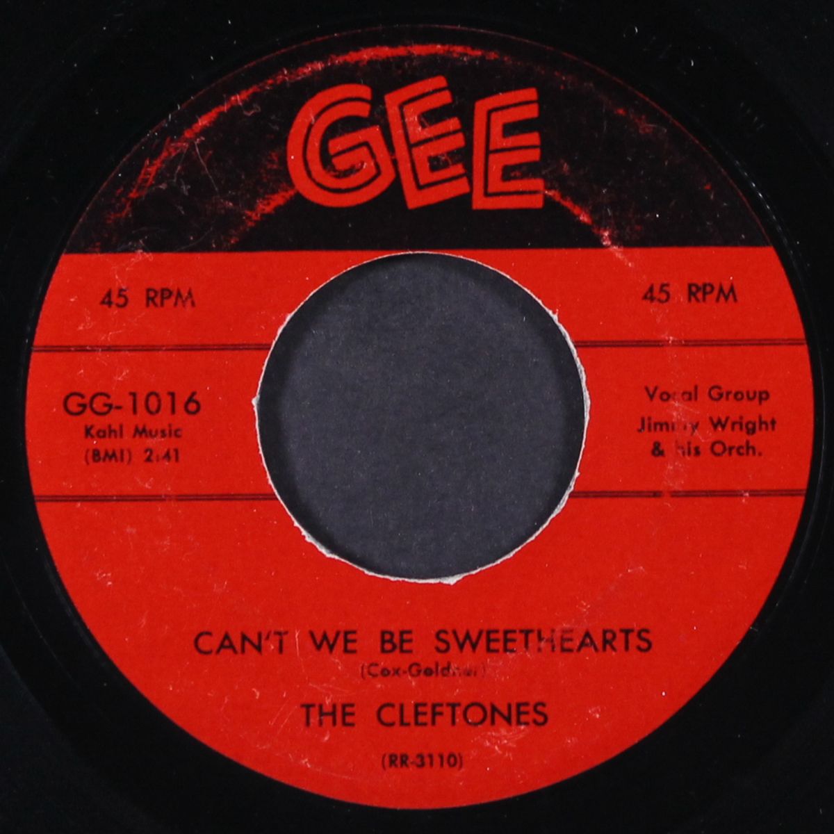 can't we be sweethearts / neki-hoeky by CLEFTONES