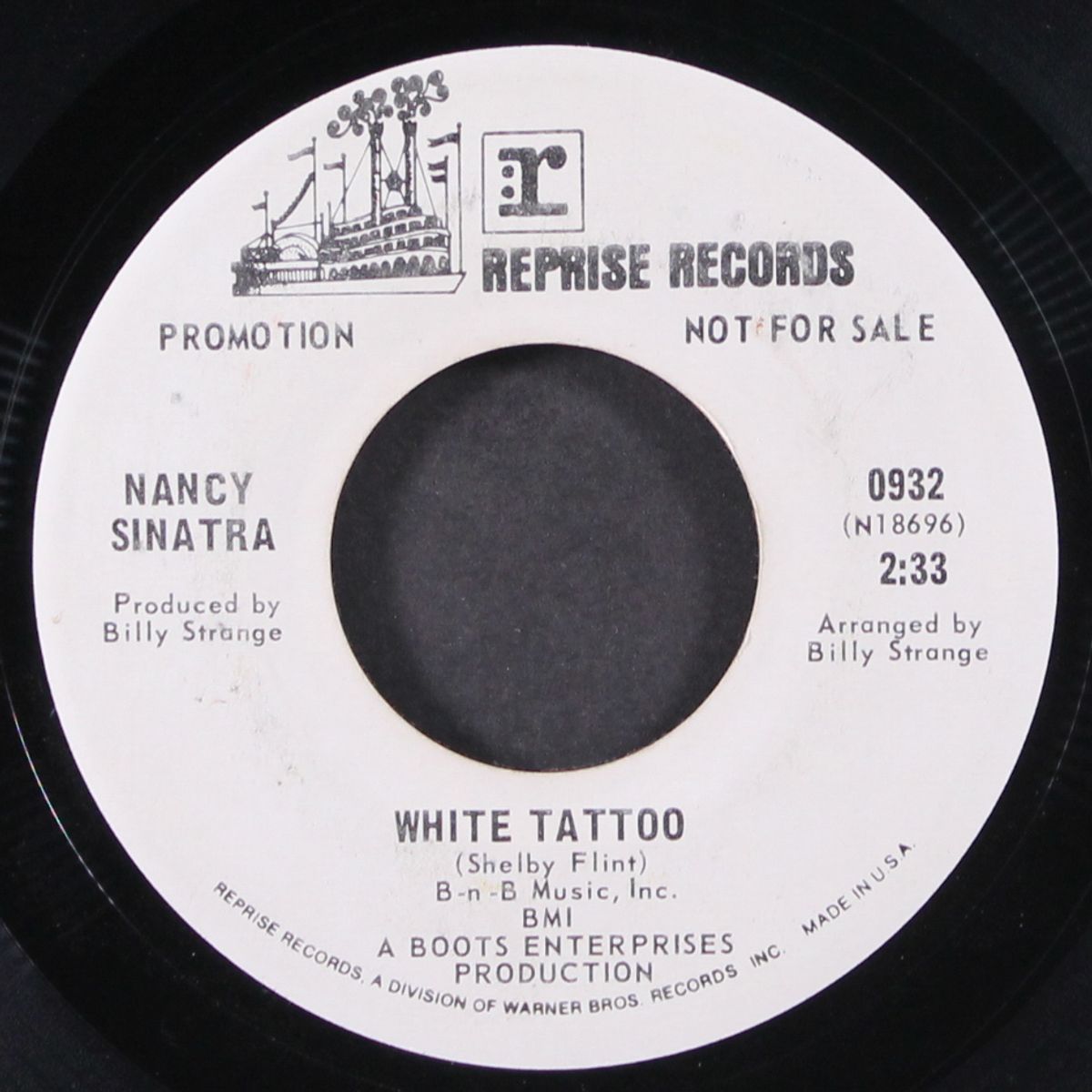 hello l.a. bye bye birmingham / white tattoo by NANCY SINATRA