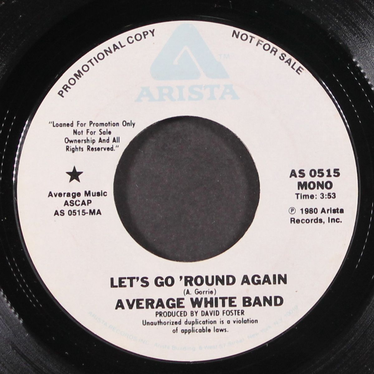 let's go 'round again / mono by AVERAGE WHITE BAND