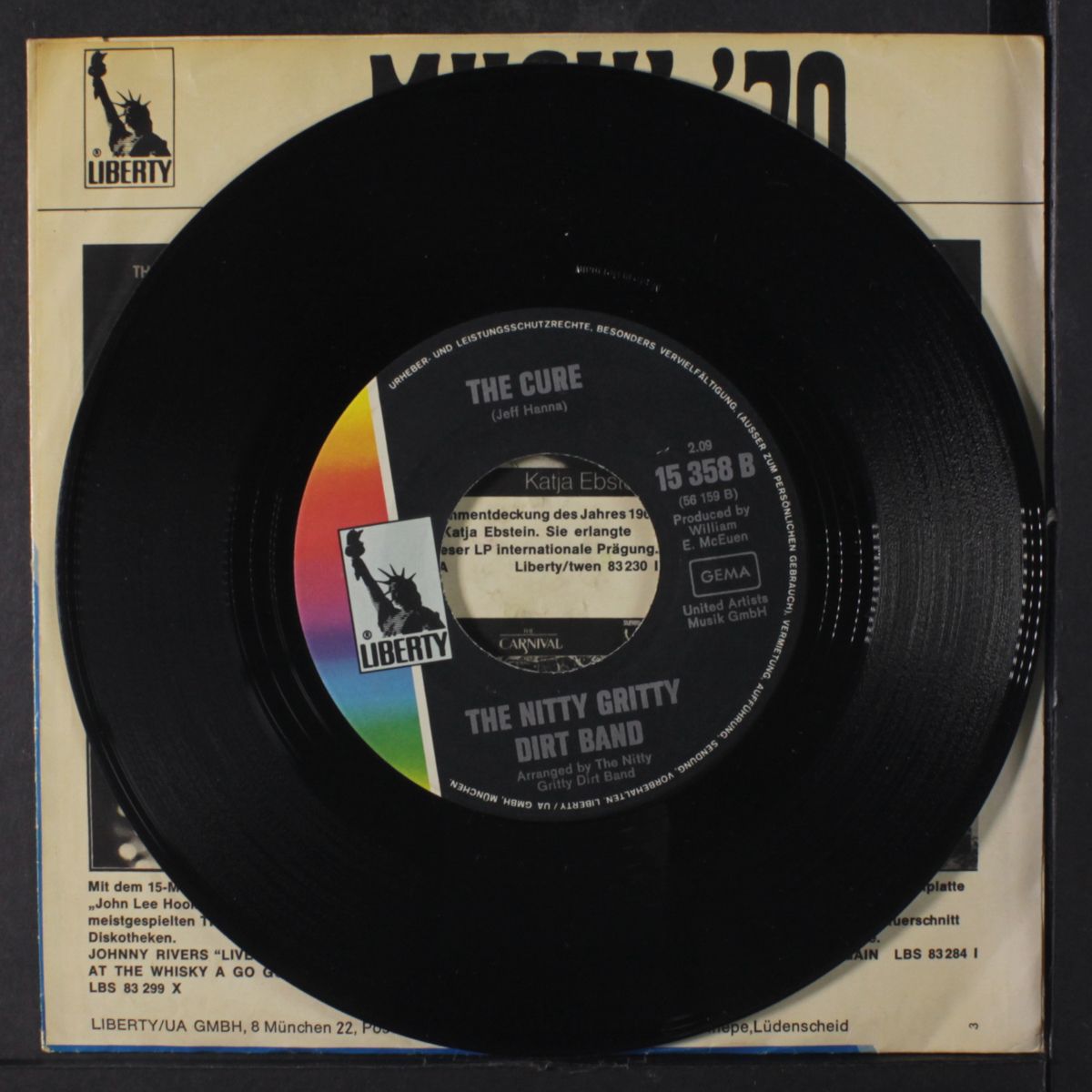 rave on / the cure by NITTY GRITTY DIRT BAND