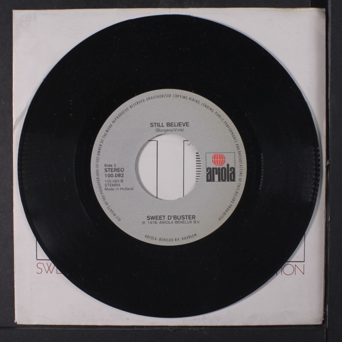 no more cricket / still believe by SWEET D'BUSTER