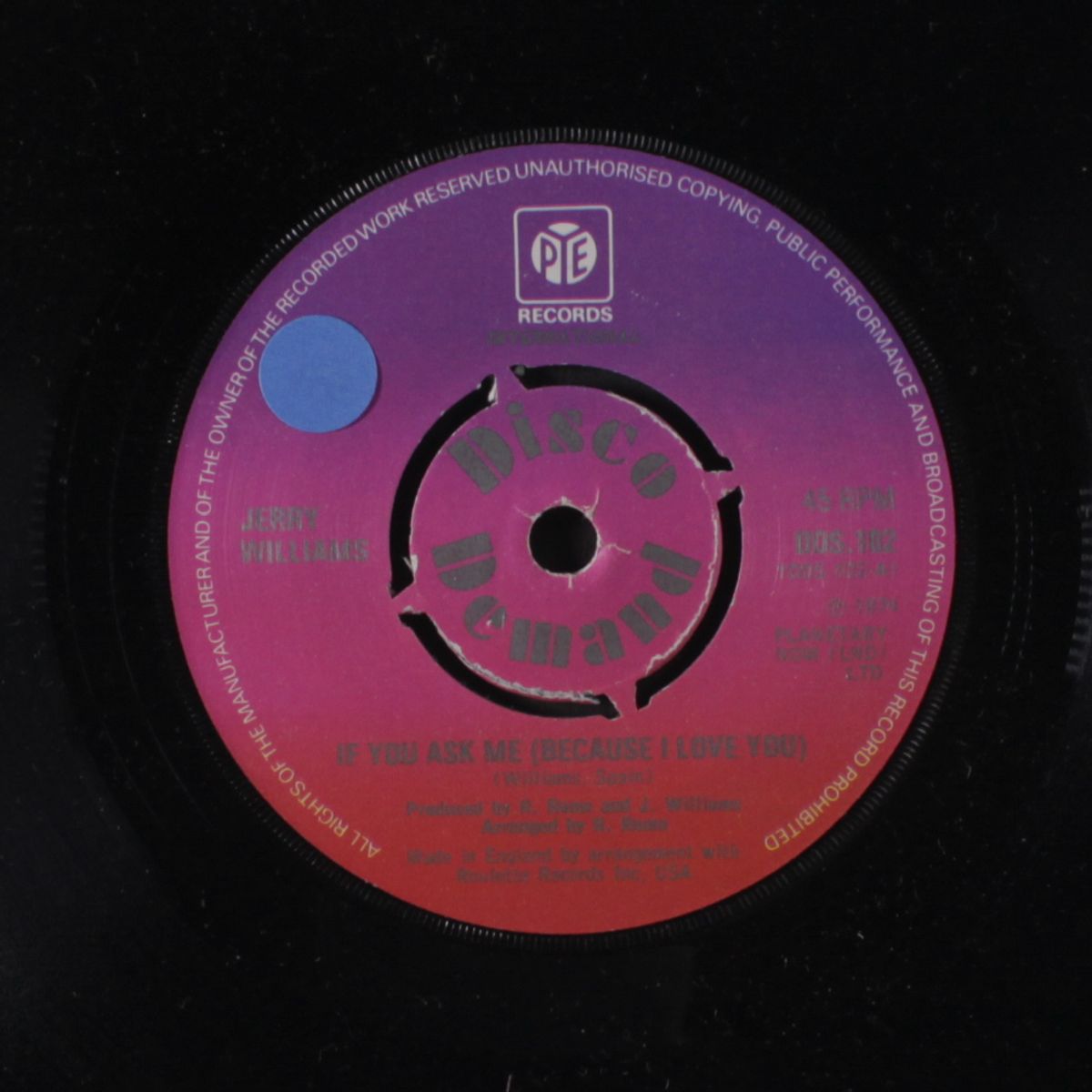 if you ask me / yvonne by JERRY WILLIAMS