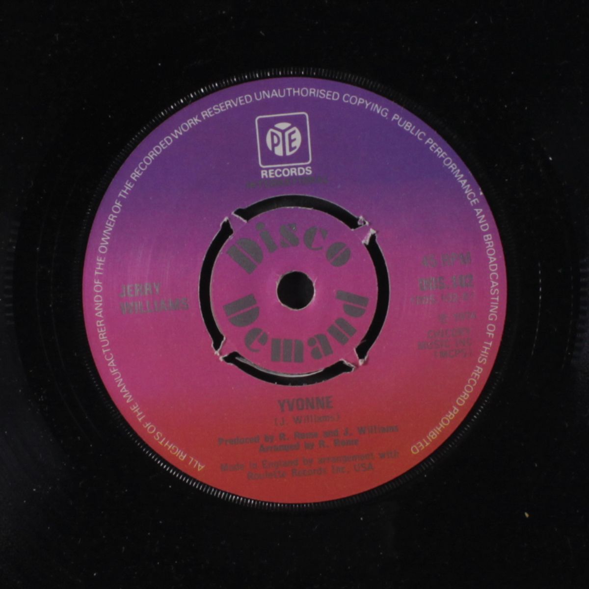 if you ask me / yvonne by JERRY WILLIAMS