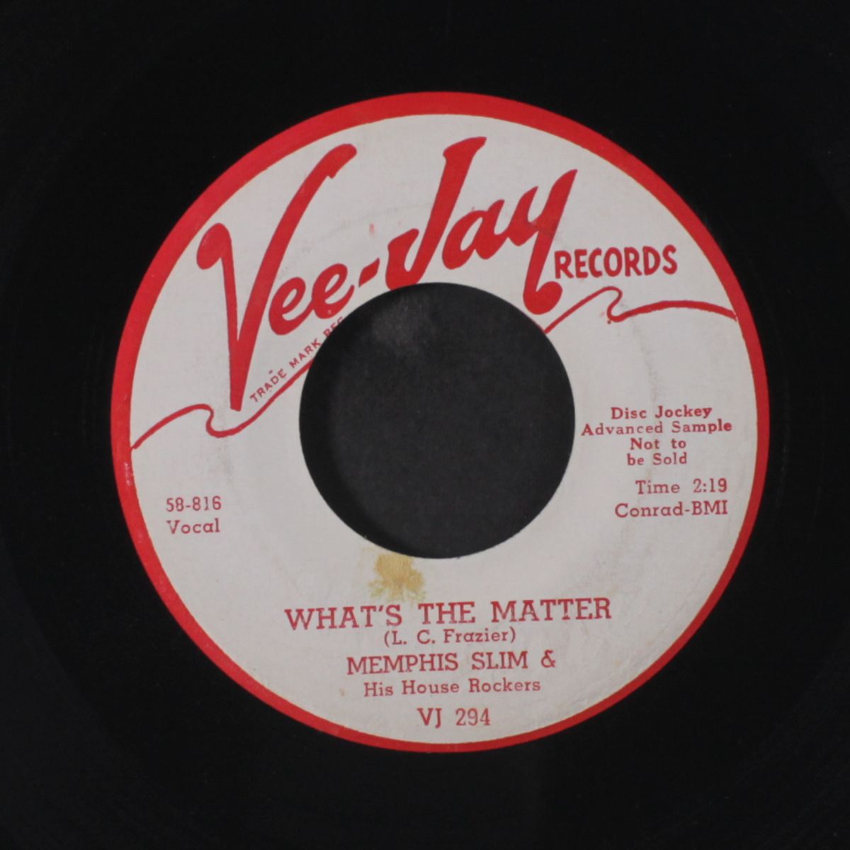 what's the matter / this time i'm through by MEMPHIS SLIM