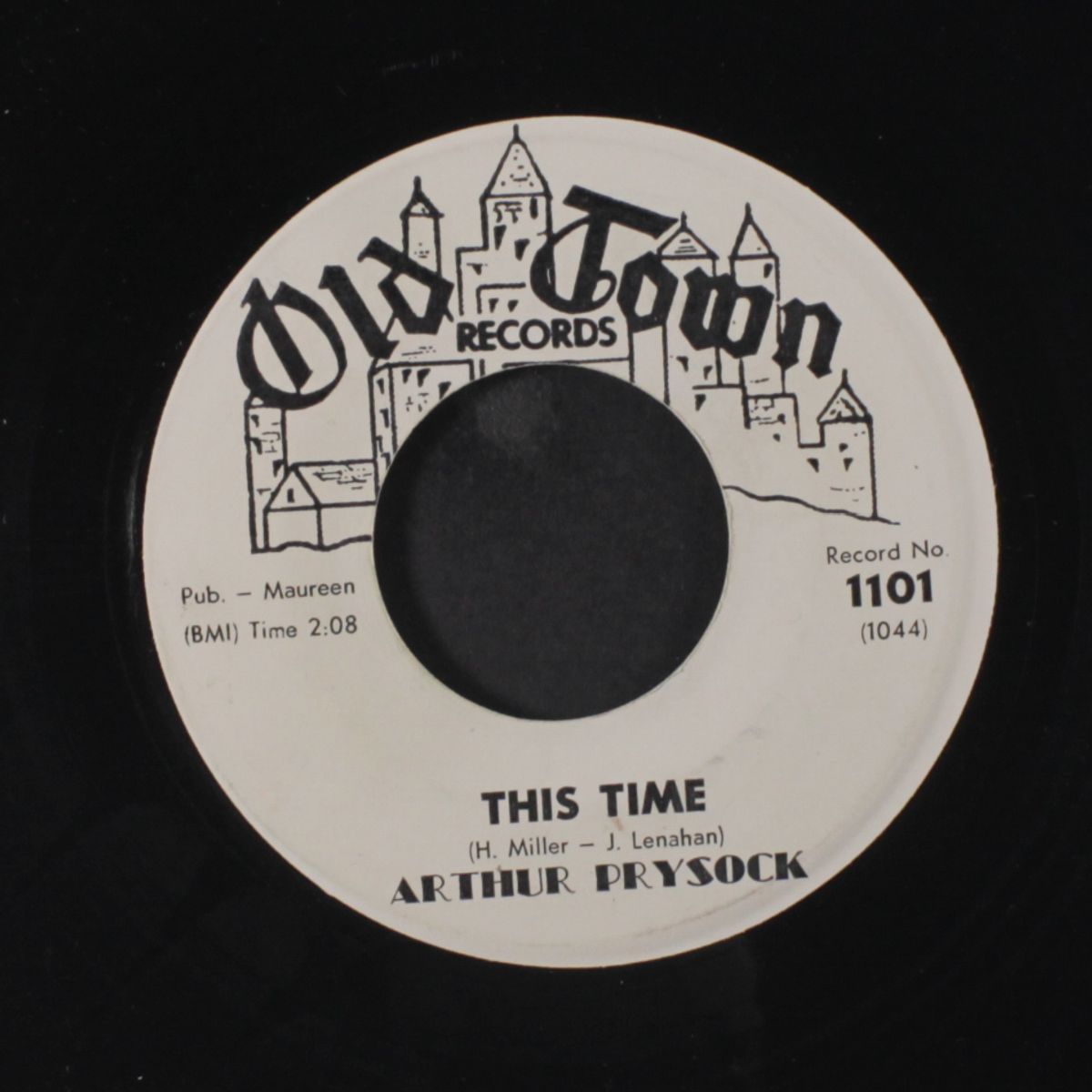 this time / i wonder where our love has gone by ARTHUR PRYSOCK