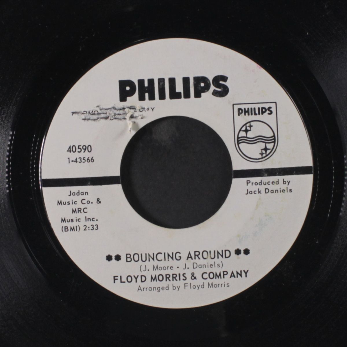 bouncing around / the grunchen cowboy by FLOYD MORRIS