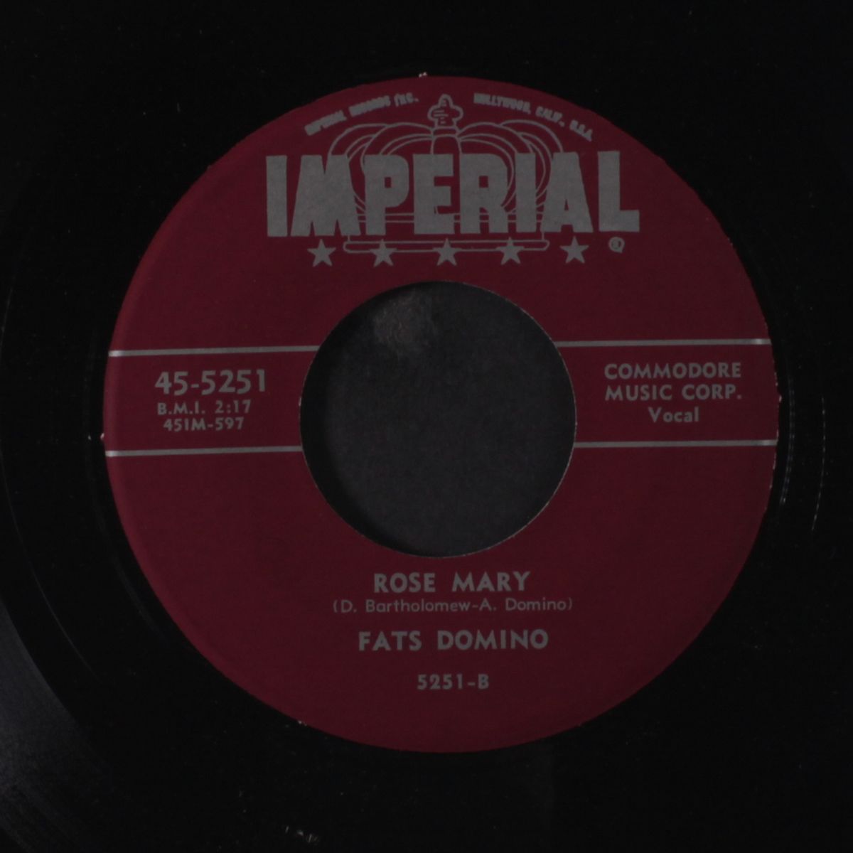 you said you love me / rose mary by FATS DOMINO